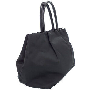 Prada Fiocco 2way Handbag Ribbon Black Bow Tessuto